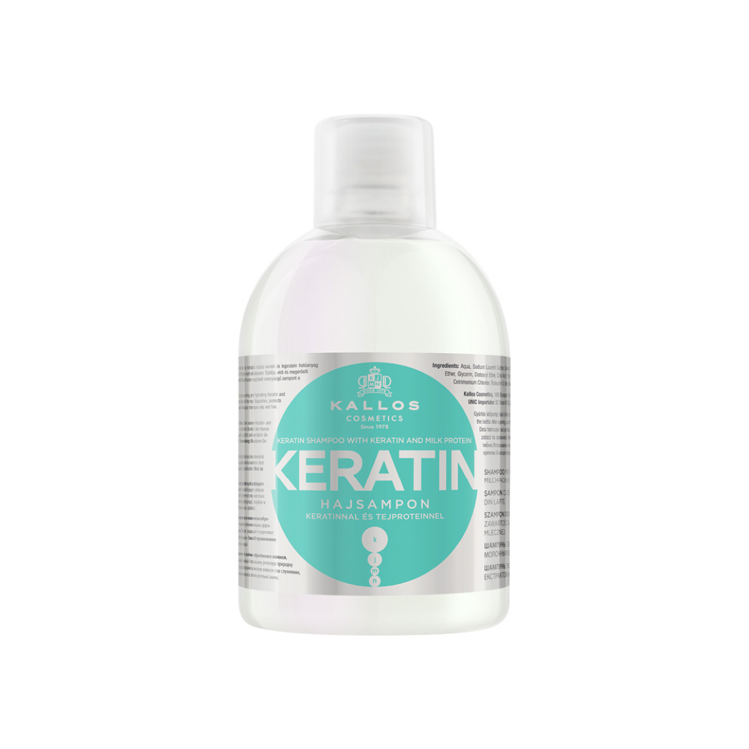 KALLOS Šampon za obnovu kose Keratin 1000ml