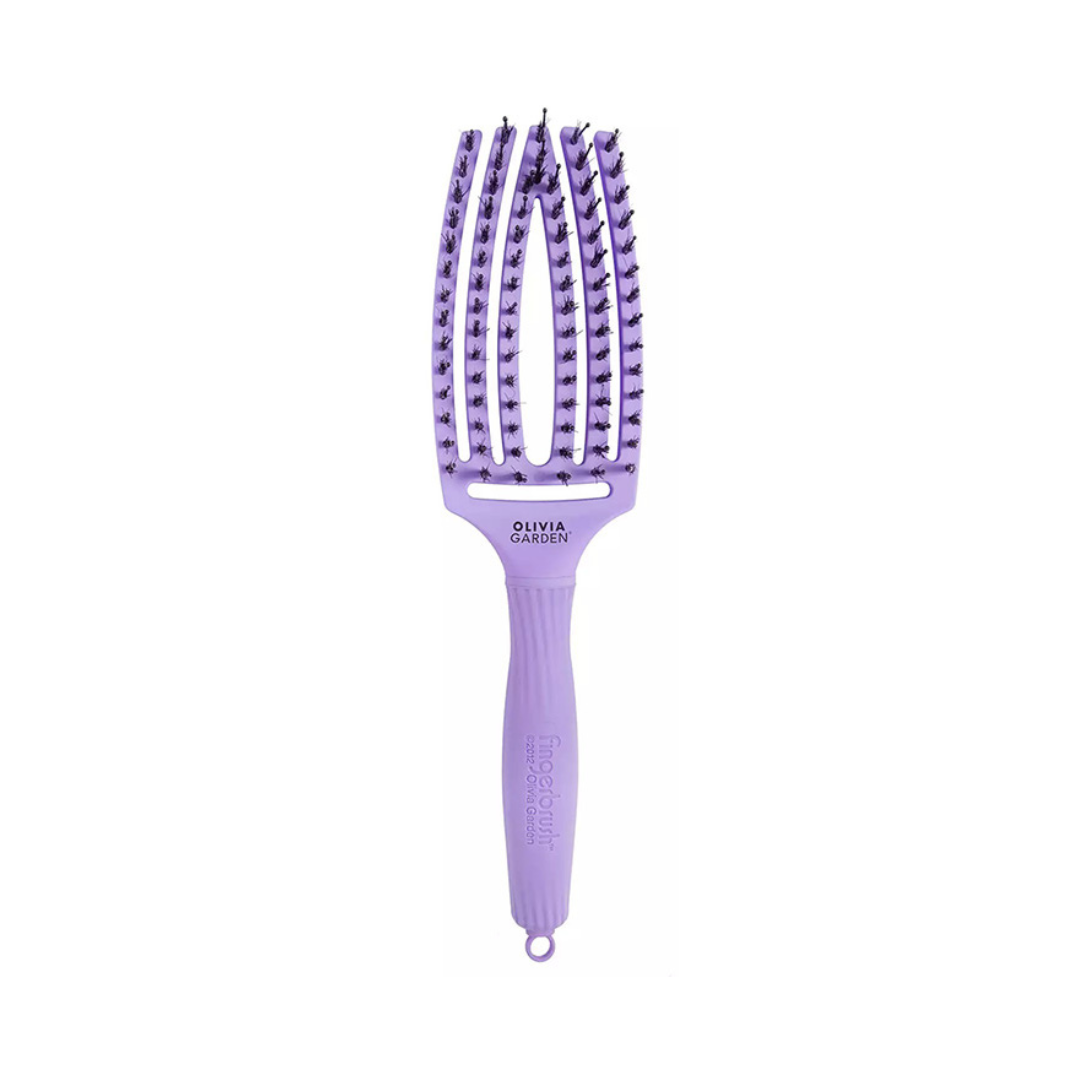 OLIVIA GARDEN Četka za raščešljavanje Nylon Mix – Fingerbrush Lavanda