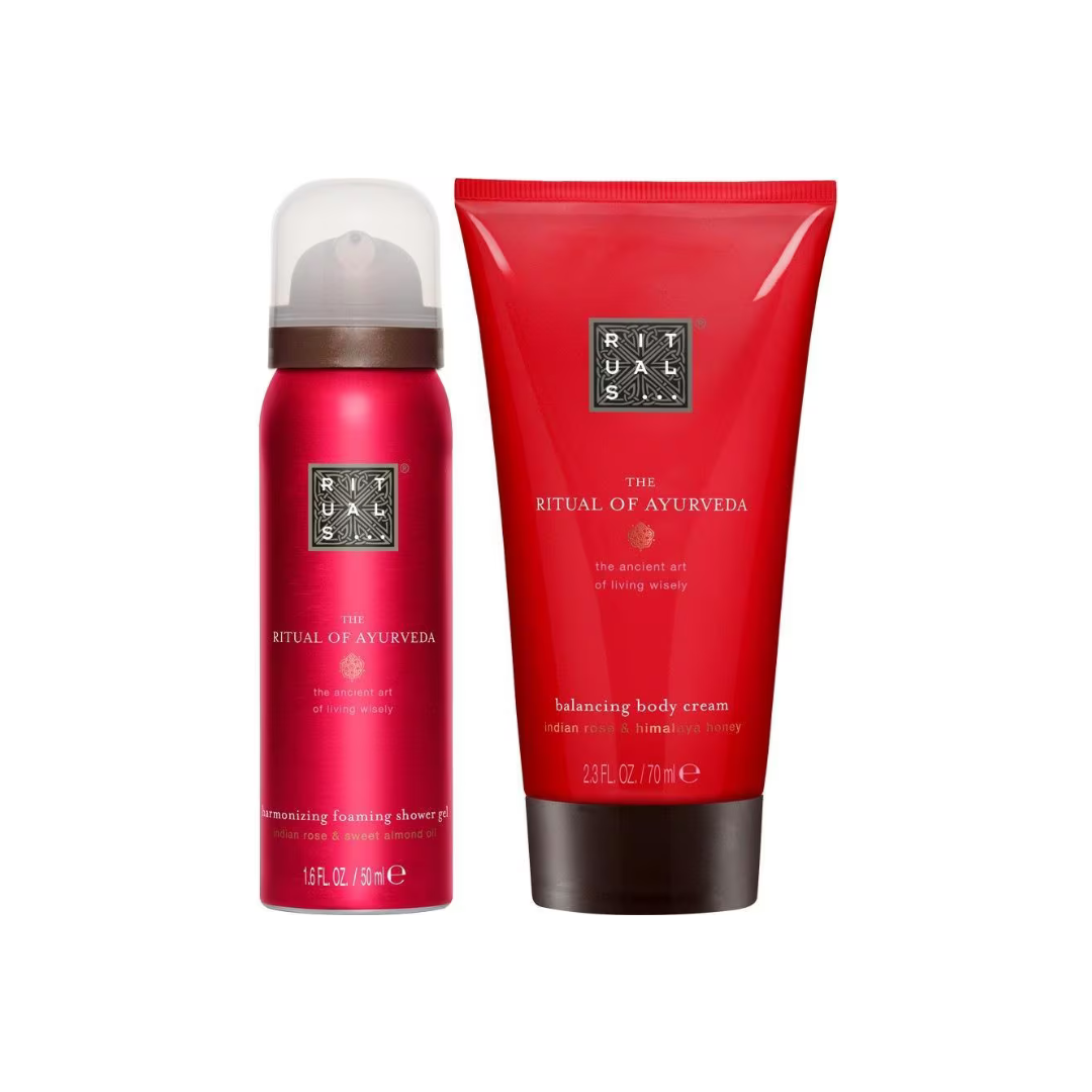 RITUALS The Ritual Of Ayurveda Mini set Krema za tijelo 70ml i Pjena za tuširanje 50ml