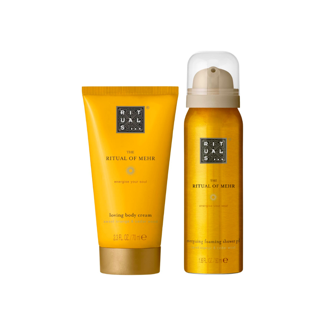 RITUALS The Ritual Of Mehr Mini set Krema za tijelo 70ml i Pjena za tuširanje 50ml
