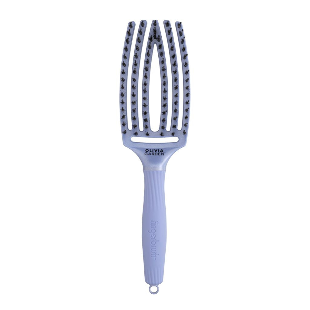 OLIVIA GARDEN Četka za raščešljavanje Nylon Mix – Fingerbrush Love Blue