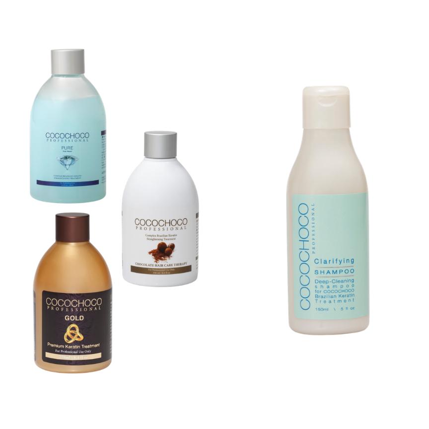 COCOCHOCO PAKET Keratin 250ml + Clarifying šampon za dubinsko pranje i pripremu kose 150ml