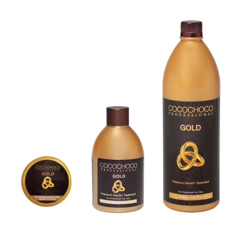 COCOCHOCO Professional keratin GOLD za trajno ravnu i zdravu kosu