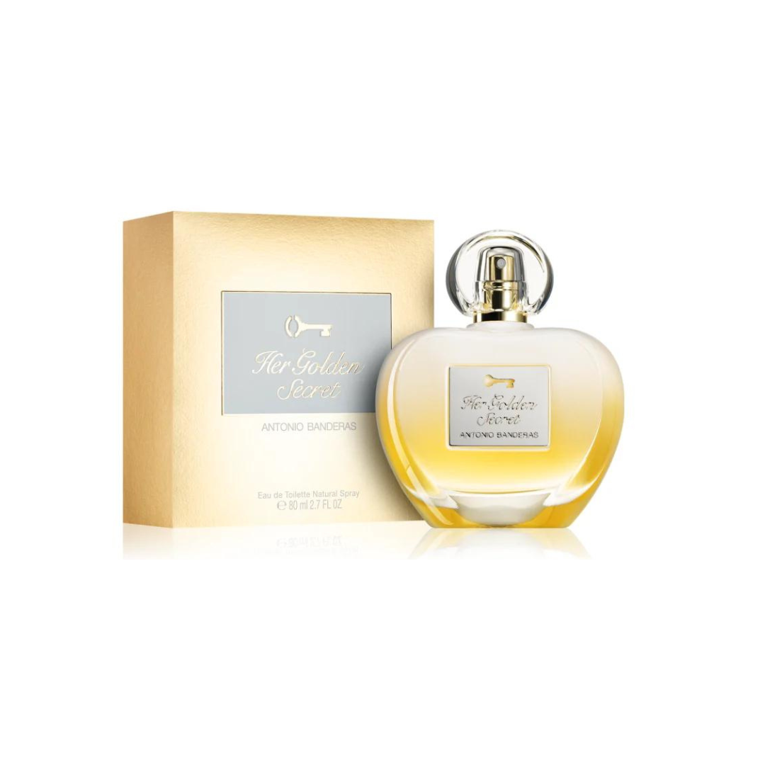 ANTONIO BANDERAS Her Golden Secret EDT W 80ml – MAJANAS SELECTION