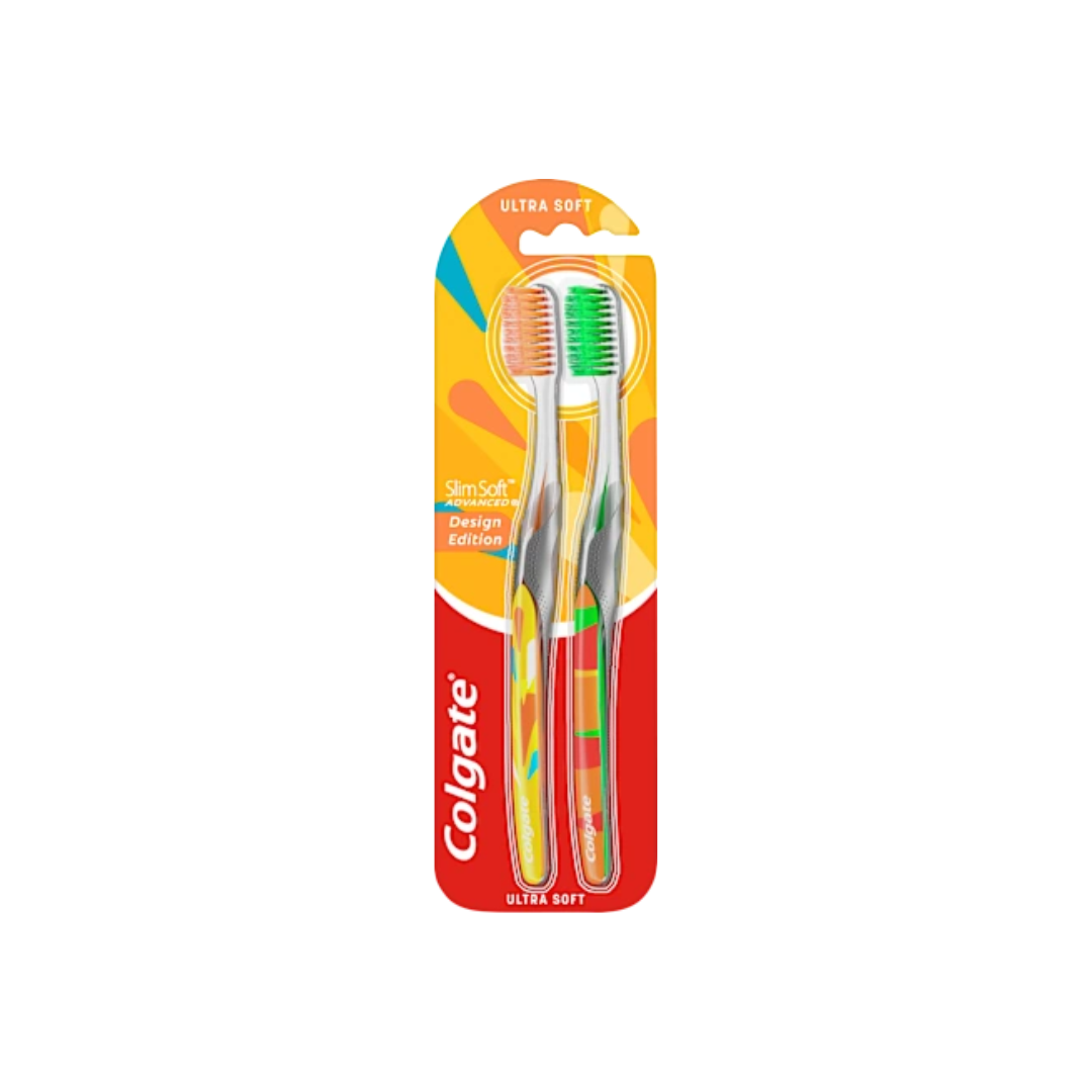 Colgate četkica za zube Slim Soft Advanced 2pack