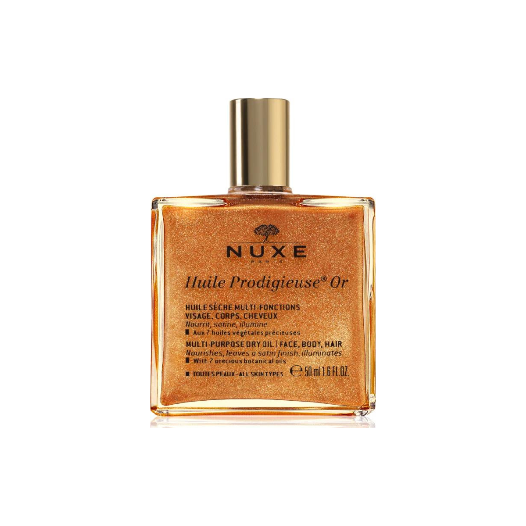 NUXE Huile Prodigieuse Or multifunkcionalno suho ulje sa šljokicama za lice, tijelo i kosu 50ml