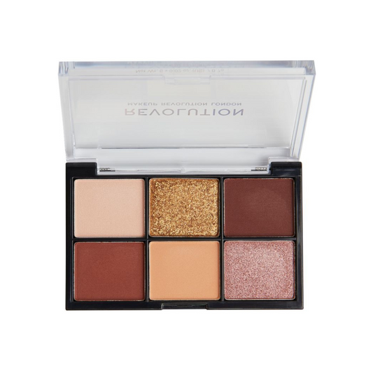 REVOLUTION Mini Reloaded Velvet Rose Paleta sjenila za oči 4,2g