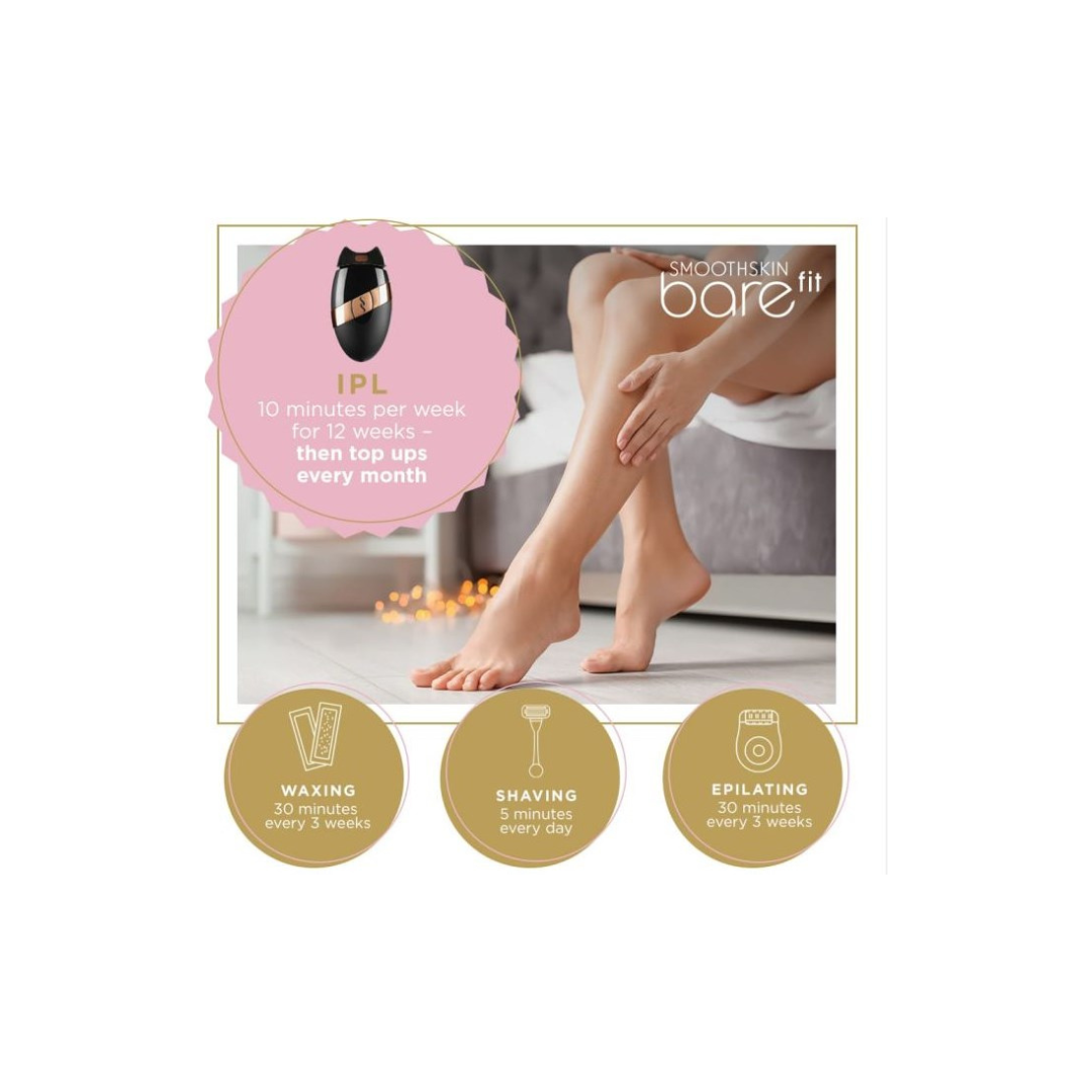 SMOOTHSKIN BARE FIT IPL Uređaj za ukljanjanje dlačica