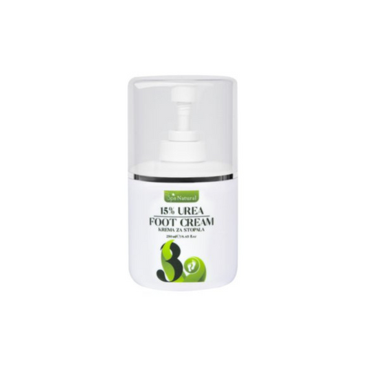 SPA NATURAL Krema za stopala 15% urea 250ml