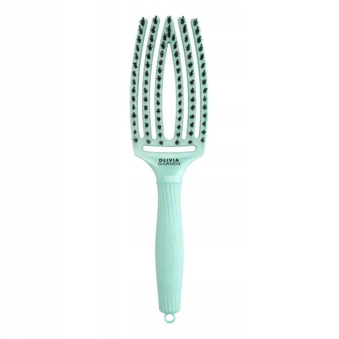 OLIVIA GARDEN Nylon Mix Arctic Teal - Fingerbrush