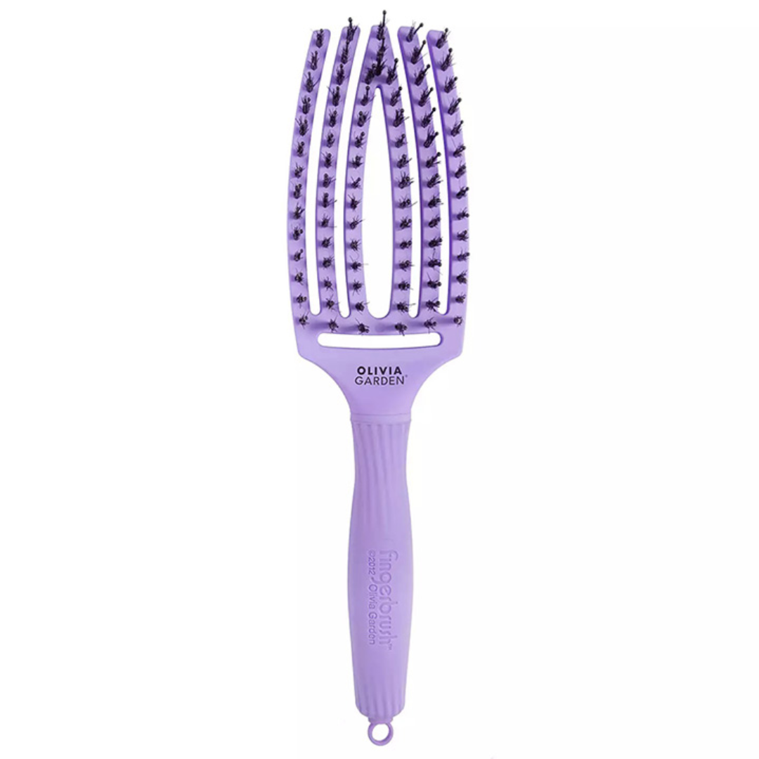 OLIVIA GARDEN Četka za raščešljavanje Nylon Mix – Fingerbrush Lavanda