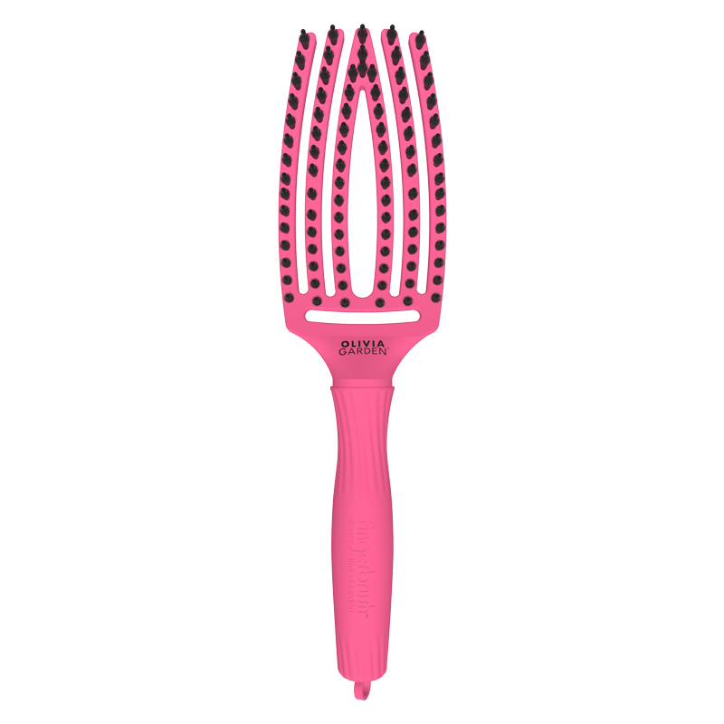 OLIVIA GARDEN Četka za raščešljavanje Nylon Mix Hot Pink - Fingerbrush