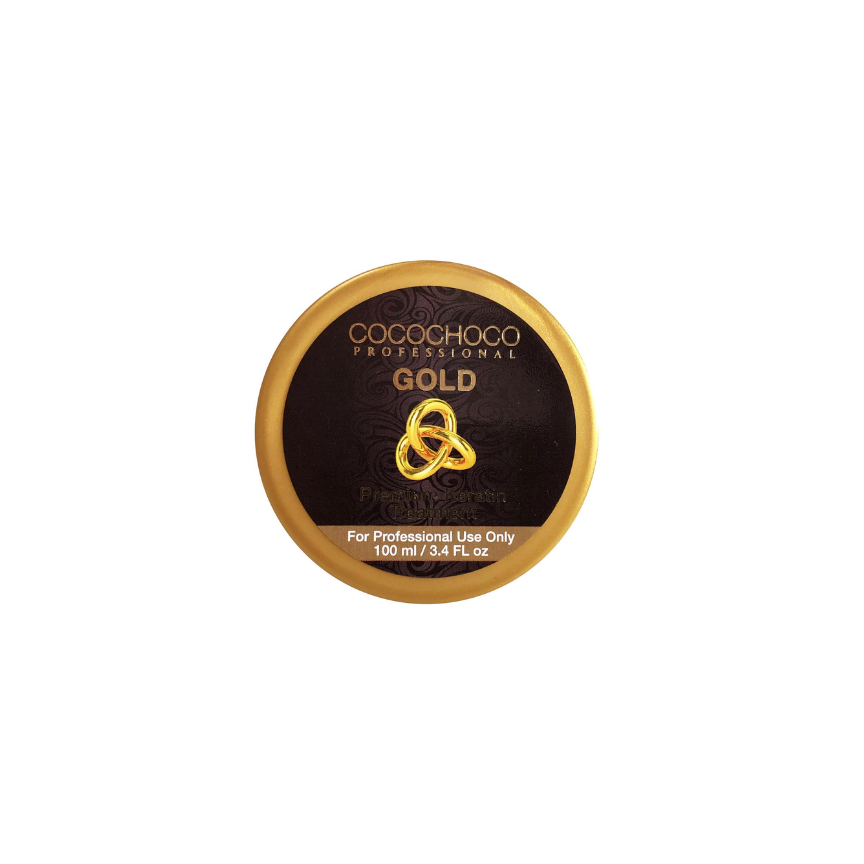 COCOCHOCO Professional keratin GOLD za trajno ravnu i zdravu kosu 100ml