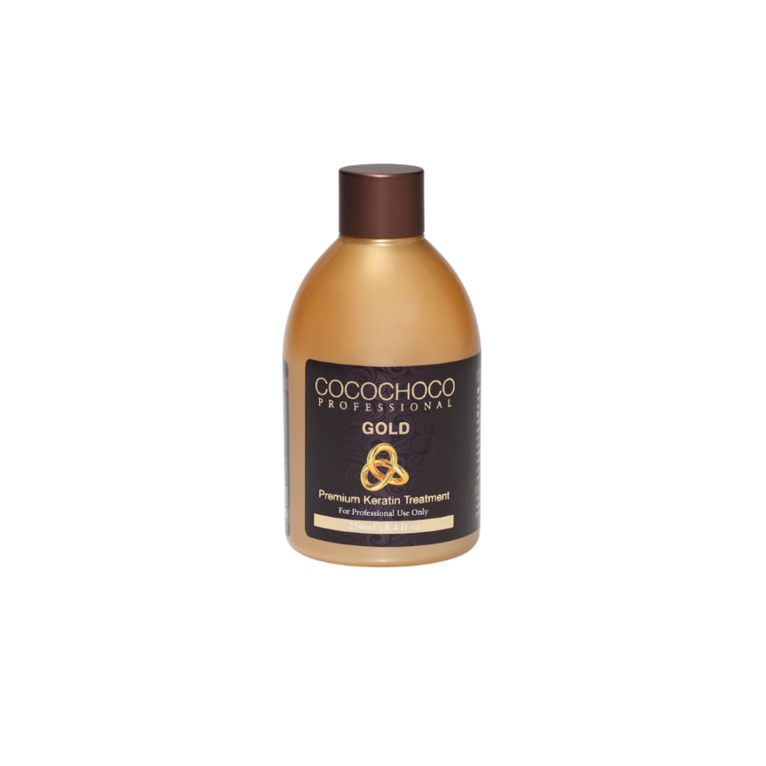 COCOCHOCO Professional keratin GOLD za trajno ravnu i zdravu kosu 250ml