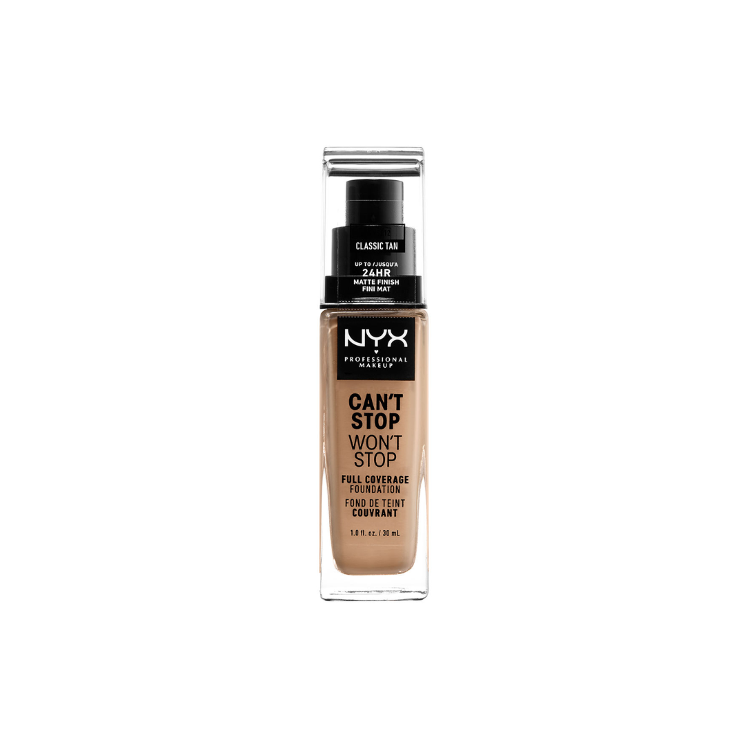 NYX Professional Makeup Can't Stop Won't Stop Full Coverage Foundation puder s visokim prekrivanjem