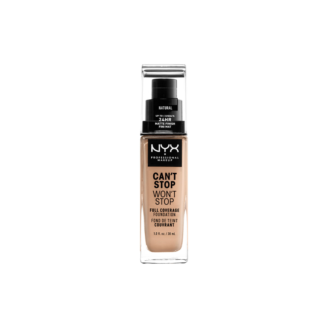 NYX Professional Makeup Can't Stop Won't Stop Full Coverage Foundation puder s visokim prekrivanjem