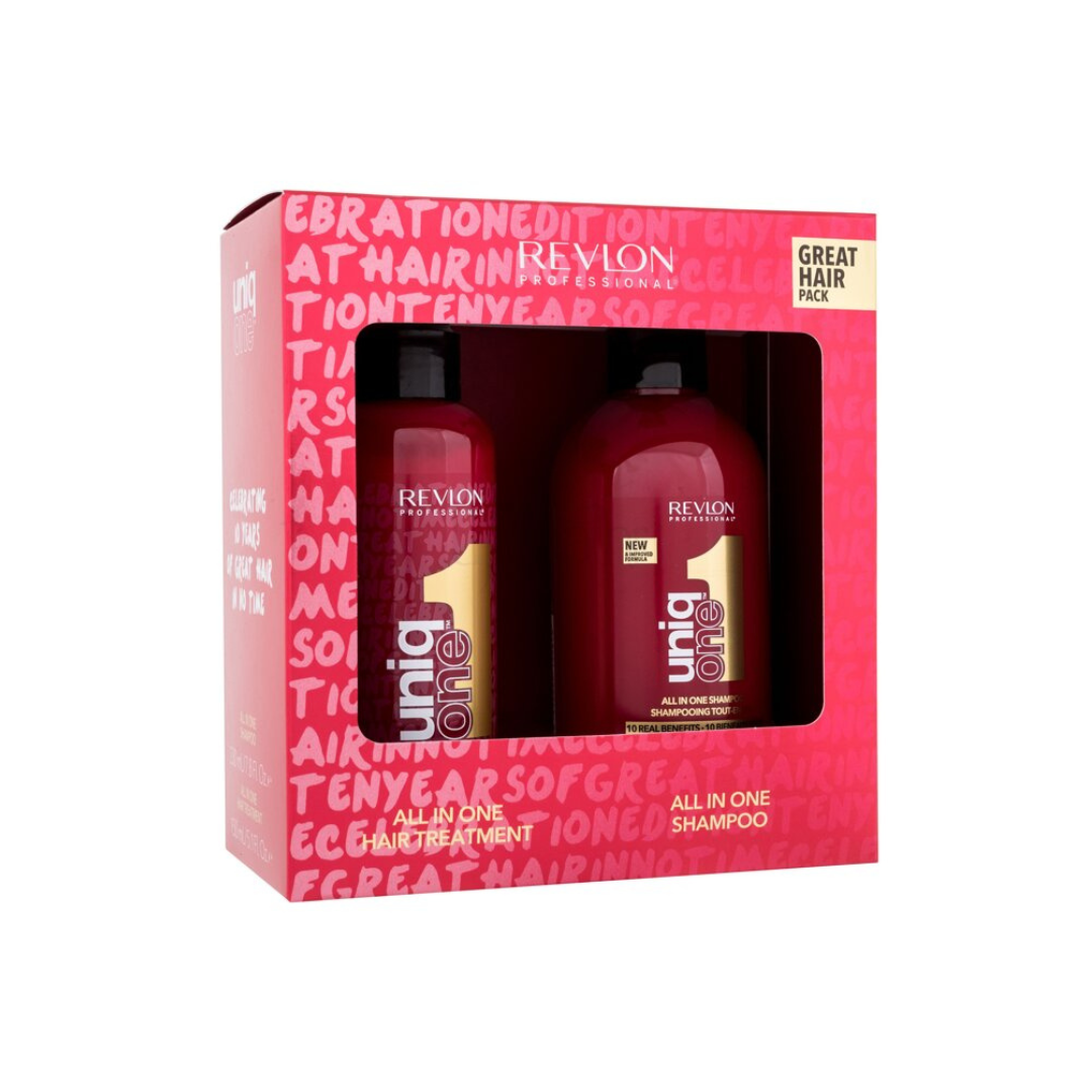 REVLON PROFESSIONAL Uniq One paket njega u spreju 150ml + šampon 230ml