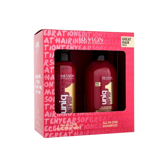 REVLON PROFESSIONAL Uniq One paket njega u spreju 150ml + šampon 230ml